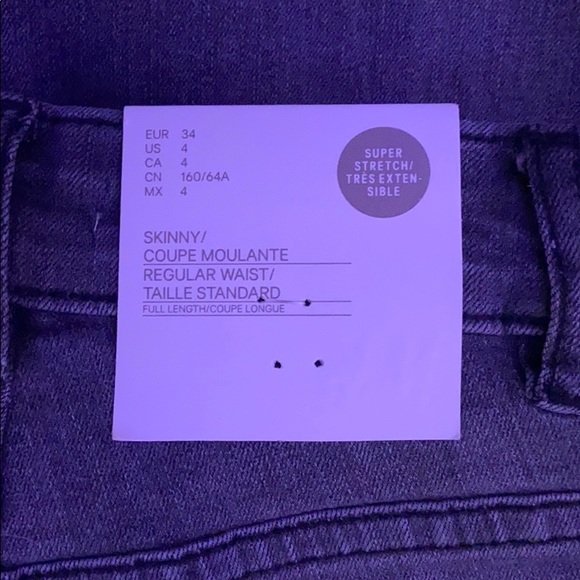 H&M Black Skinny Jeans - Picture 4 of 4